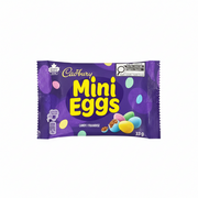 Cadbury Mini Eggs packaging on a white background