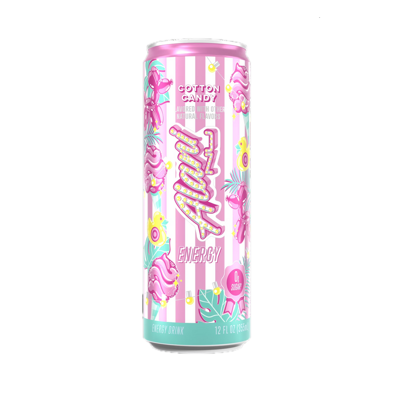 Alani Nu Cotton Candy Flavour Energy Drink 355ML - Canadian Edition - 24HR Snacks-snacks 24 hours near me in canada from around the world- unique snacks and falvours