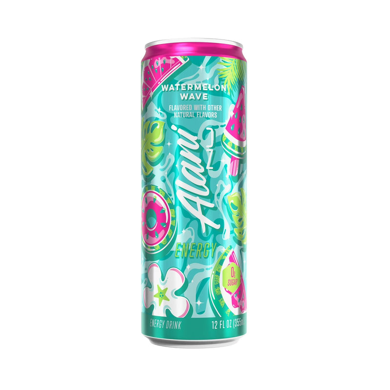 Alani Nu Zero Sugar Watermelon Wave Energy 355ML - Canadian Edition