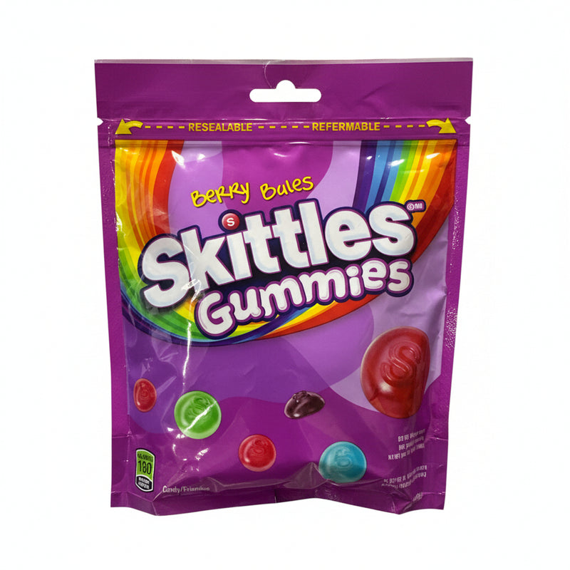 Skittles Berry Flavoured Gummies 280G - Canada Edition - 24HR Snacks-snacks 24 hours near me in canada from around the world- unique snacks and falvours