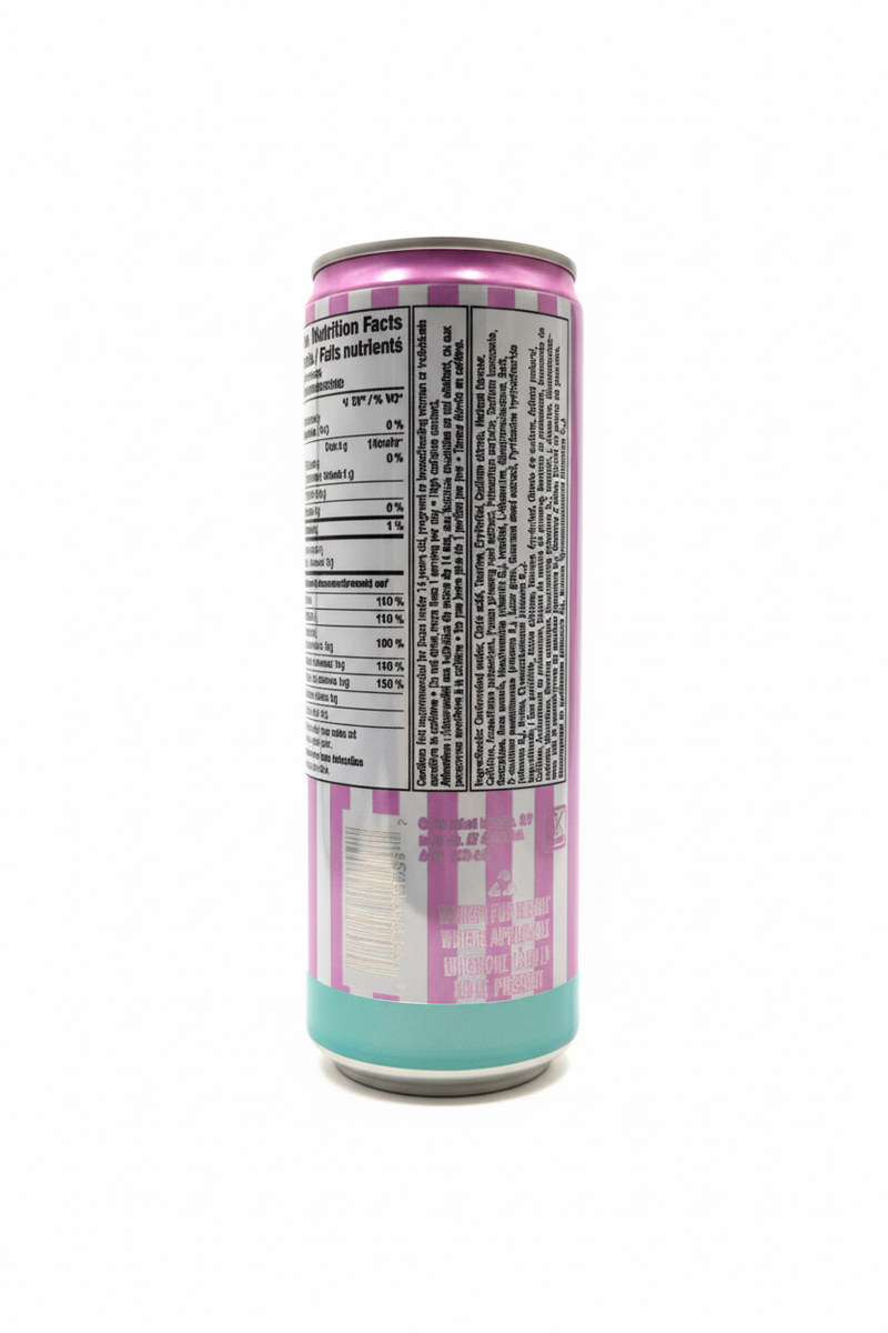 Alani Nu Cotton Candy Flavour Energy Drink 355ML - Canadian Edition - 24HR Snacks-snacks 24 hours near me in canada from around the world- unique snacks and falvours