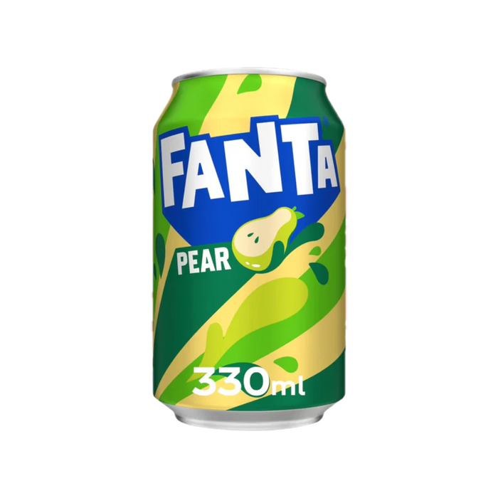Fanta Pear Flavoured Can 355ML - U.K Edition